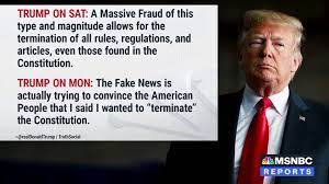 Trump the traitor of the US Constitution