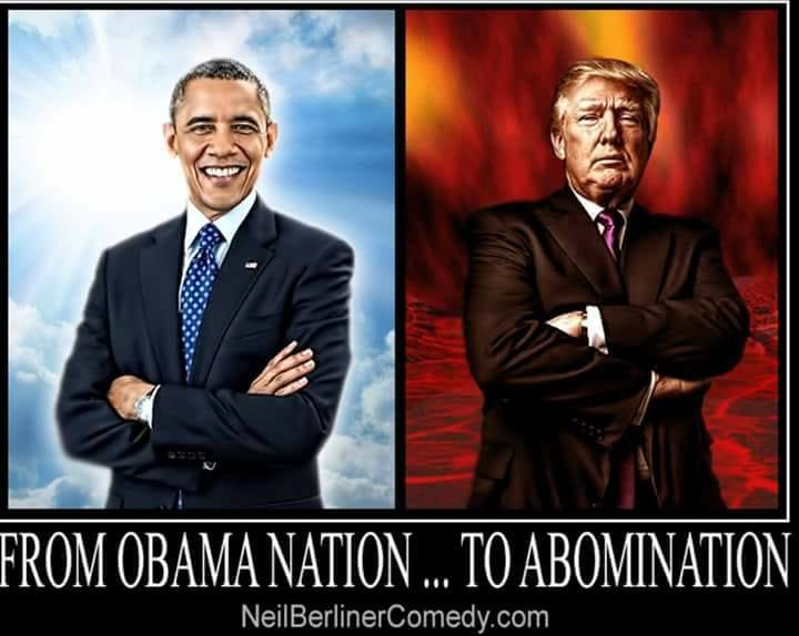 TRUMP THE ABOMINATION