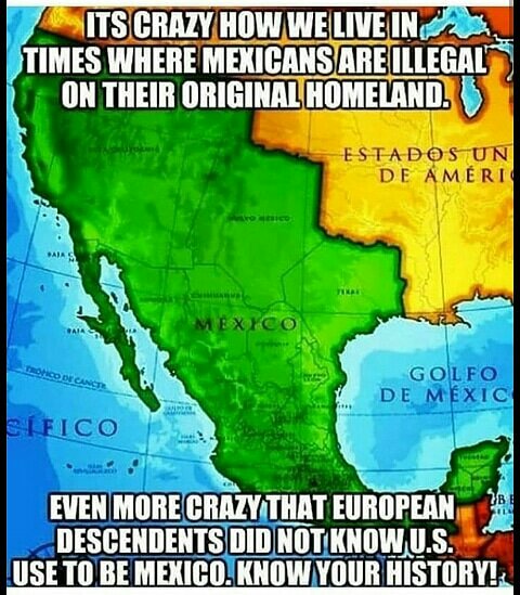 Part of USA was once Mexico
