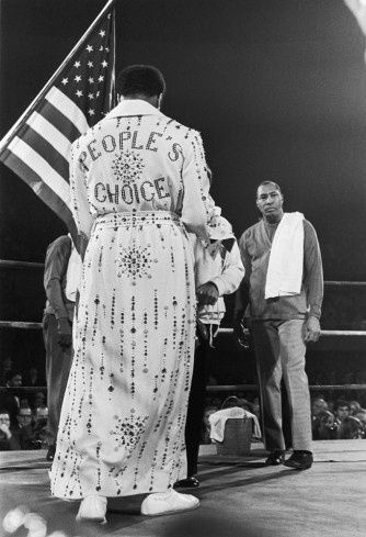 The boxing robe given to Muhammad Ali from Elvis Presley