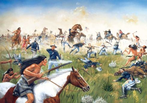 Native Americans fighting back