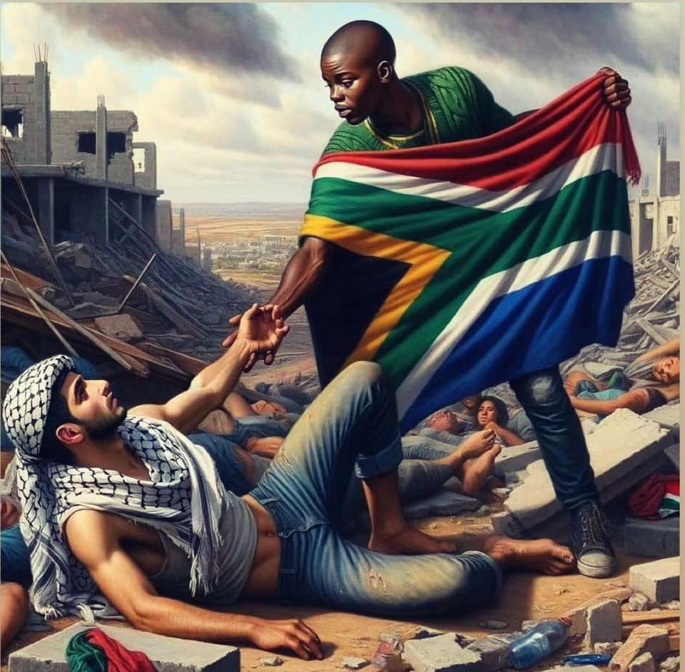 South Africa stands with Palestine