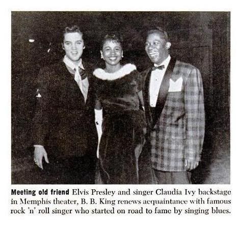 Elvis BB King and Claudia Ivy